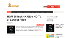 Desktop Screenshot of luckyji.com